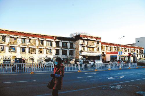 北京東路上的木如寺，據(jù)說修建于公元七世紀(jì)。
