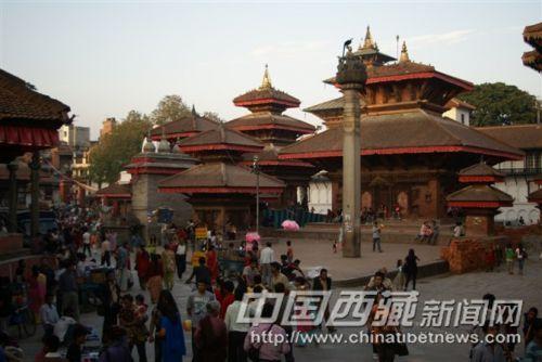 加德滿(mǎn)都杜巴廣場(chǎng)  彭月圓 攝