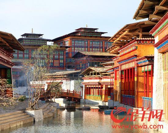 廣東省重點(diǎn)援藏項(xiàng)目——林芝魯朗國際旅游小鎮(zhèn)正式開業(yè)！_金羊網(wǎng)新聞