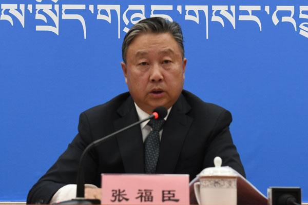 新聞發(fā)言人：西藏山南市副市長(zhǎng)、市脫貧攻堅(jiān)指揮部部副指揮長(zhǎng) 張福臣.jpg