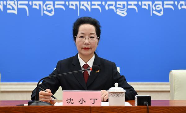 沈小丁 區(qū)檢院檢察委員會(huì)專職委員、二級(jí)高級(jí)檢察官、新聞發(fā)言人..JPG