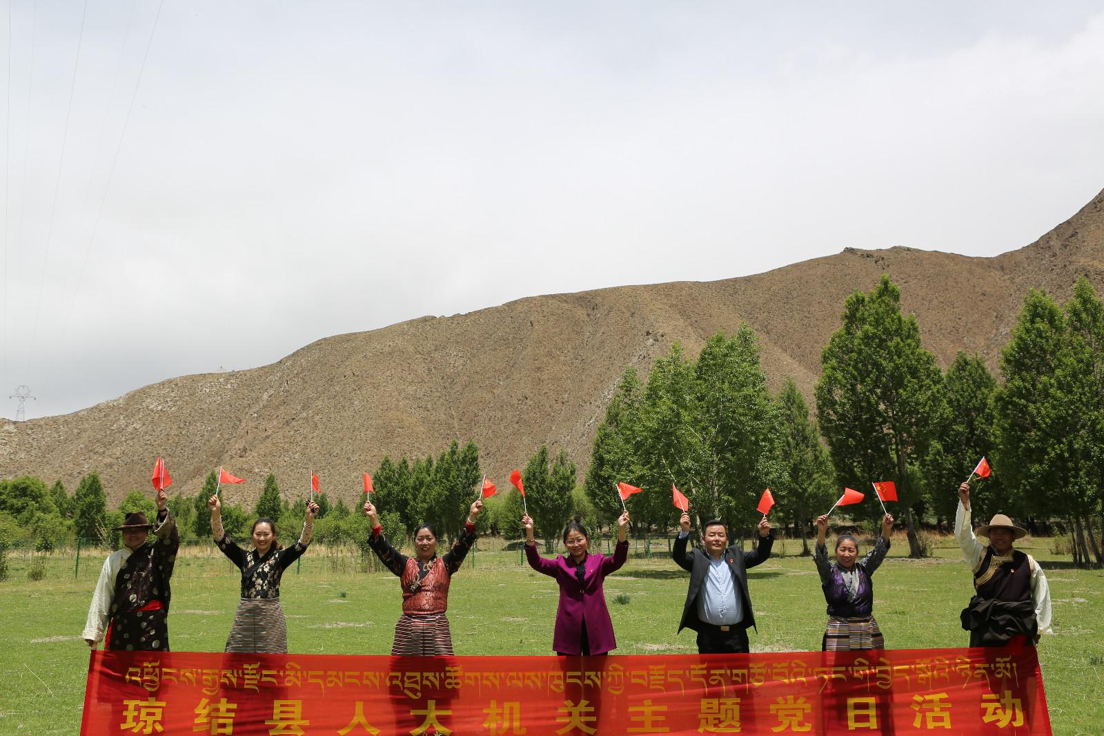 圖為：瓊結(jié)縣人大機(jī)關(guān)主題黨日活動(dòng)現(xiàn)場(chǎng)。.JPG